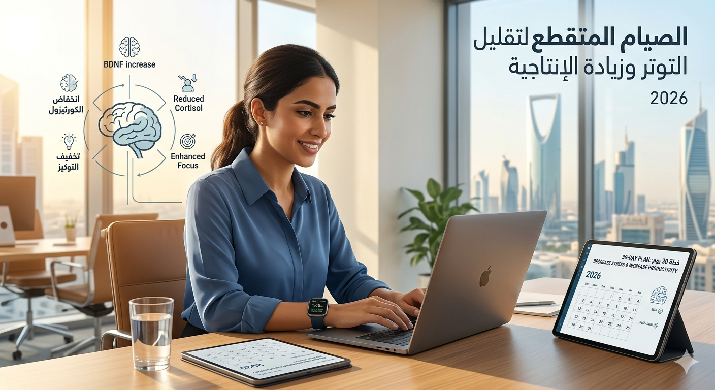 Intermittent Fasting for Reducing Work Stress: A Scientific Guide to Boost Focus and Productivity in 30 Days (2026)