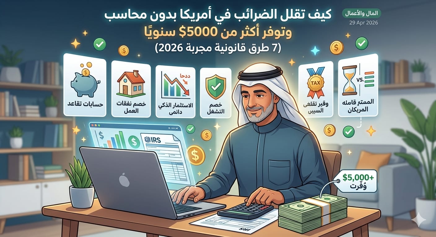 How to Reduce Taxes in the USA Without an Accountant and Save Over $5,000 Per Year (7 Proven Legal Strategies for 2026)