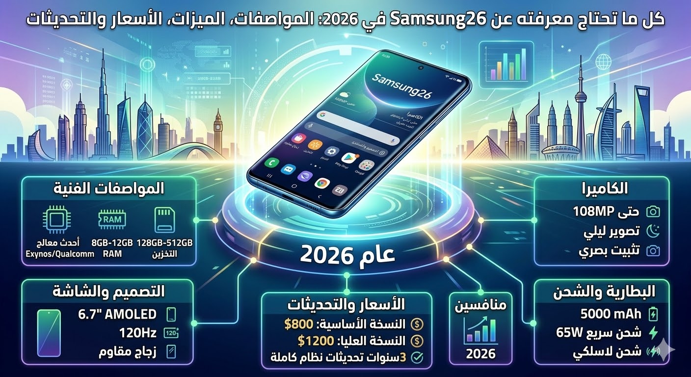 Everything You Need to Know About Samsung26 in 2026: Specs, Features, Prices, and Updates