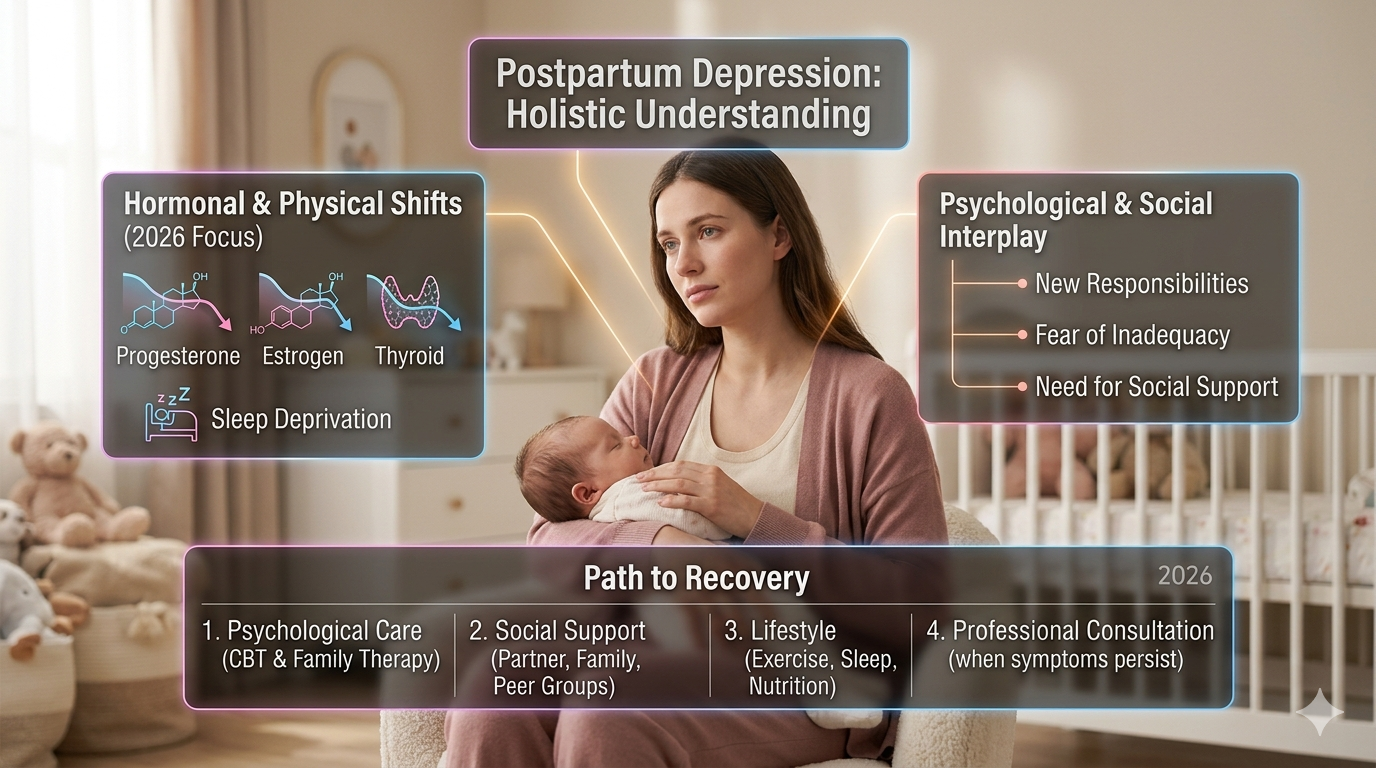 Postpartum Depression: Causes, Symptoms, and Effective Treatment Options