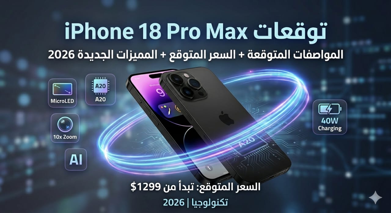 iPhone 18 Pro Max Leaks: Full Specs, Price & New Features (2026)