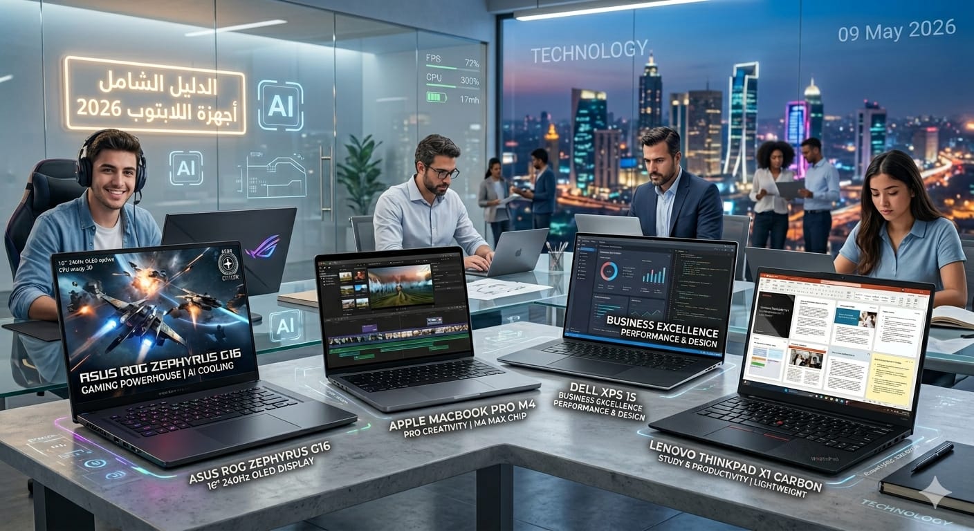 Best Laptop in 2026 (Ultimate Guide to Choosing the Most Powerful Laptops for Gaming, Study, and Professional Work with Full Performance Comparison)