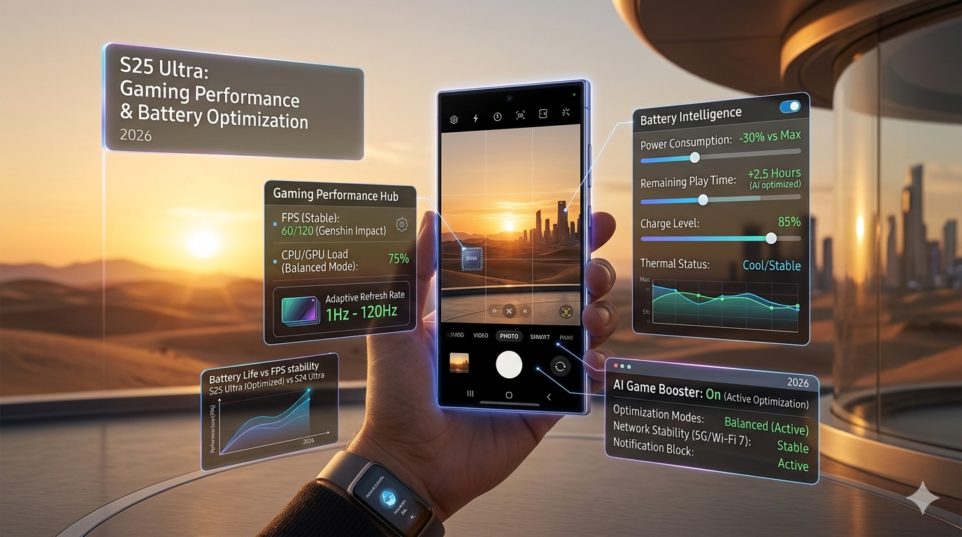 How to Boost Gaming Performance on Samsung Galaxy S25 Ultra Without Draining Battery