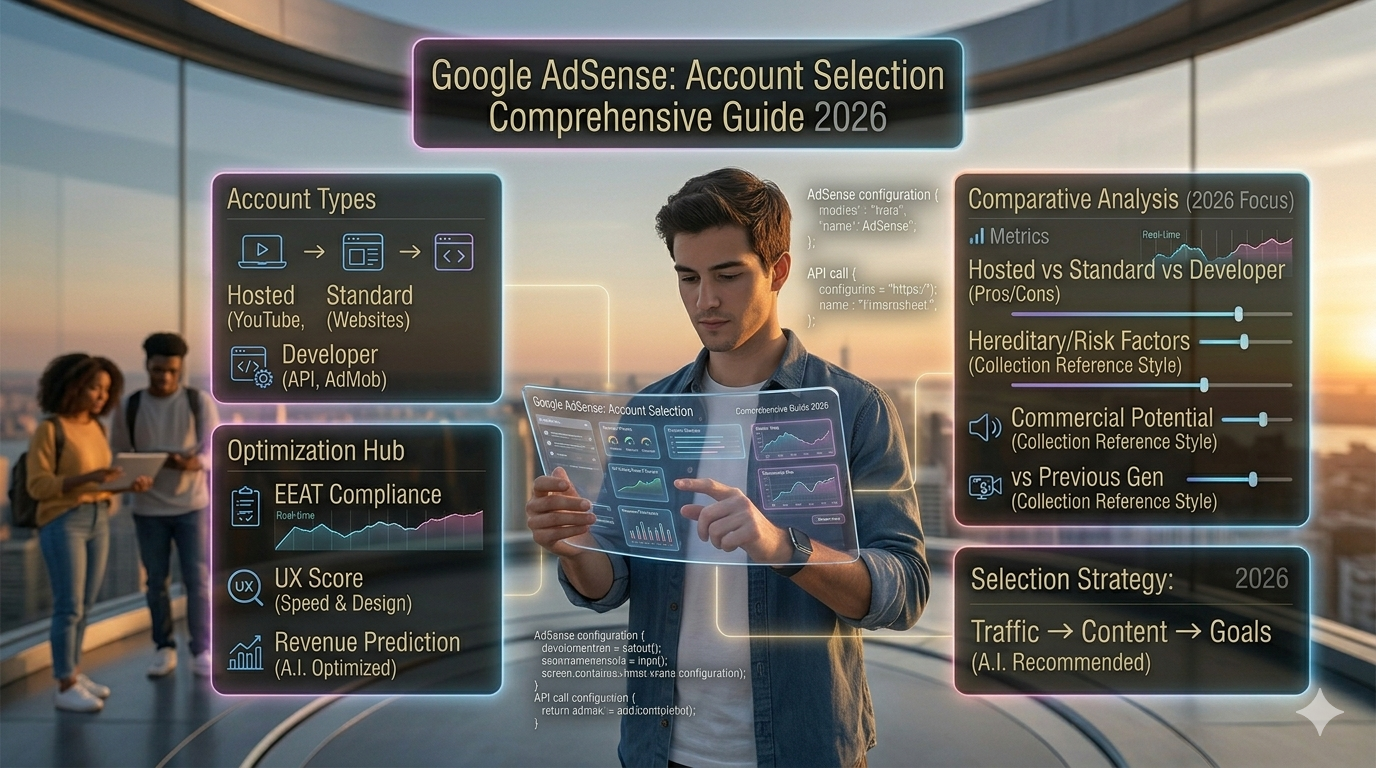 A Complete Guide to Google AdSense Account Types and Which One Fits Your Website