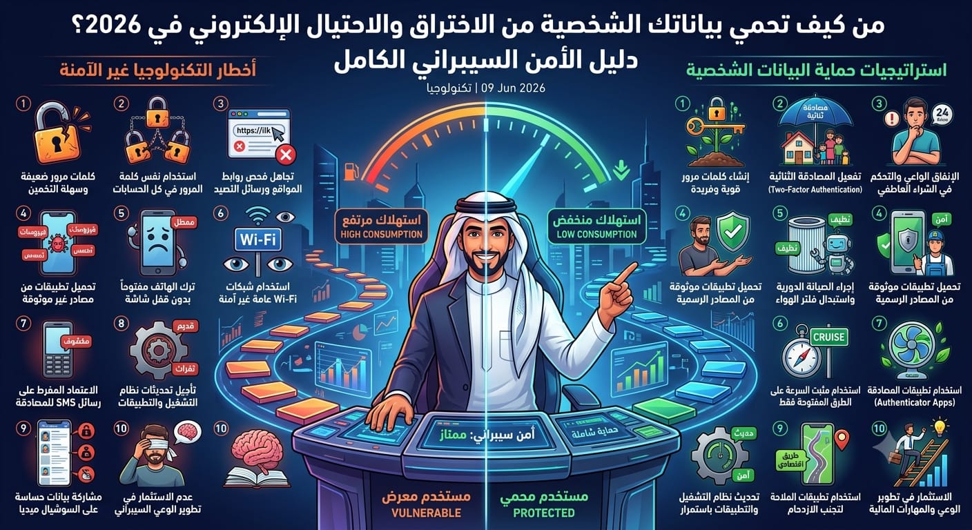 How to Protect Your Personal Data from Hacking and Cyber Fraud in 2026? The Strongest Cybersecurity Strategies to Protect Your Accounts and Money from Hackers