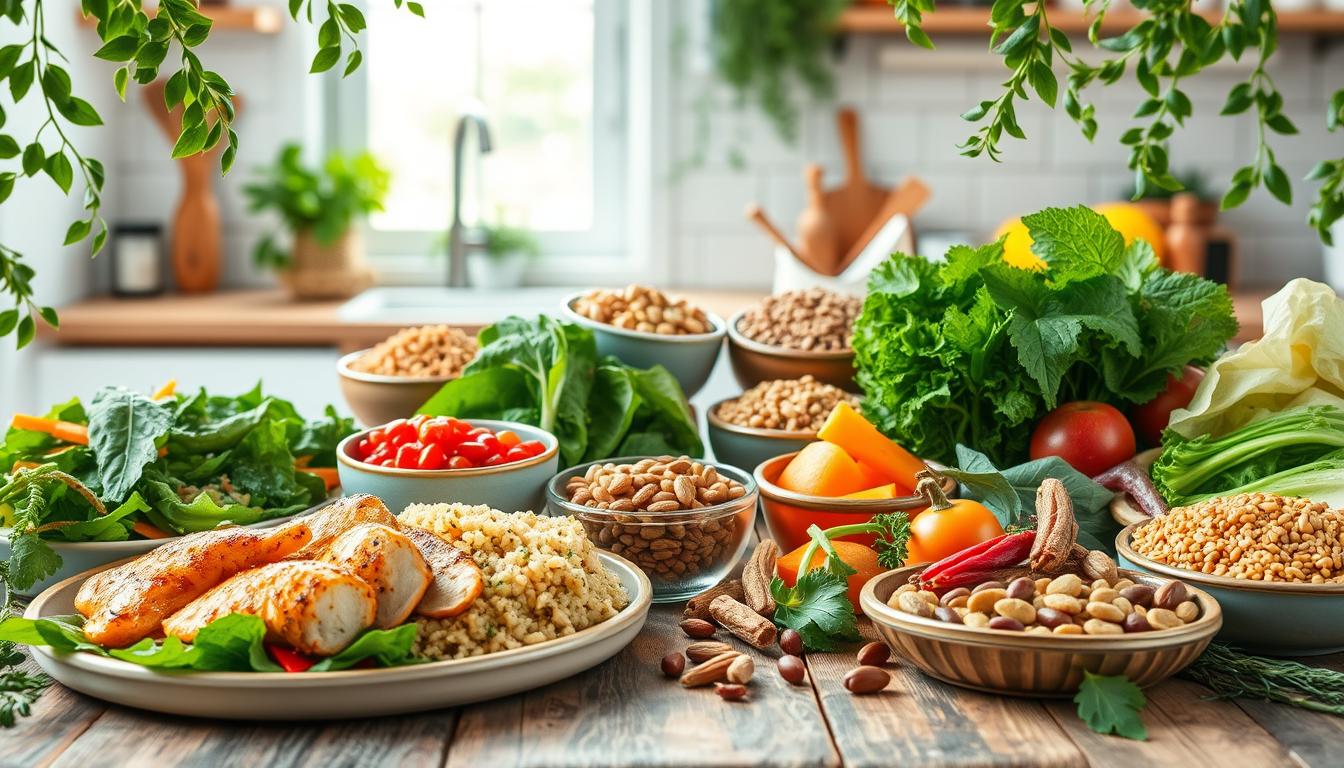 Healthy Food Recipes and Ingredients: Protein, Fat, Carbs, Vitamins