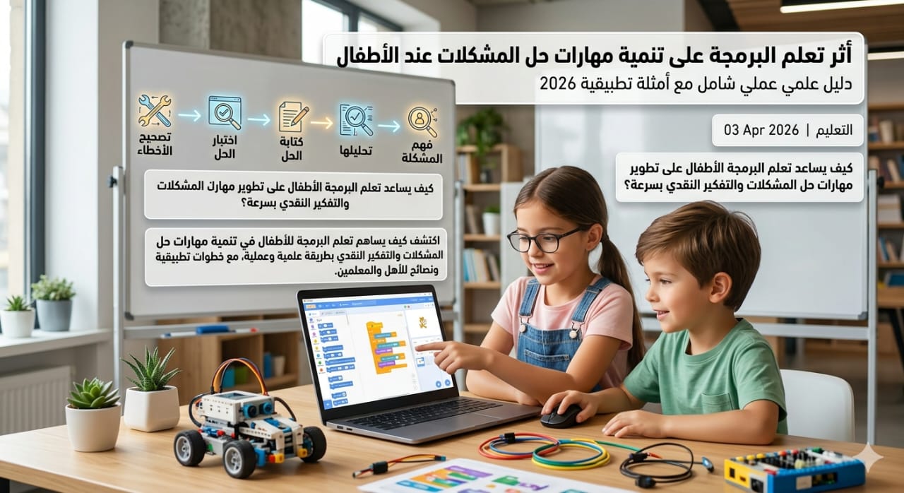 The Impact of Learning Programming on Developing Problem-Solving Skills in Children: A Complete Practical Guide with Real Examples (2026)