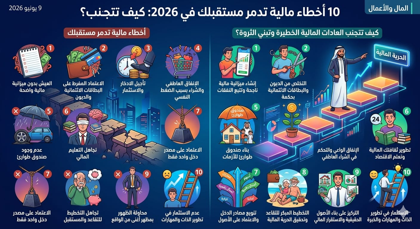 10 Financial Mistakes That Will Destroy Your Future in 2026: How to Avoid the Dangerous Money Habits That Prevent Wealth Building and Financial Freedom