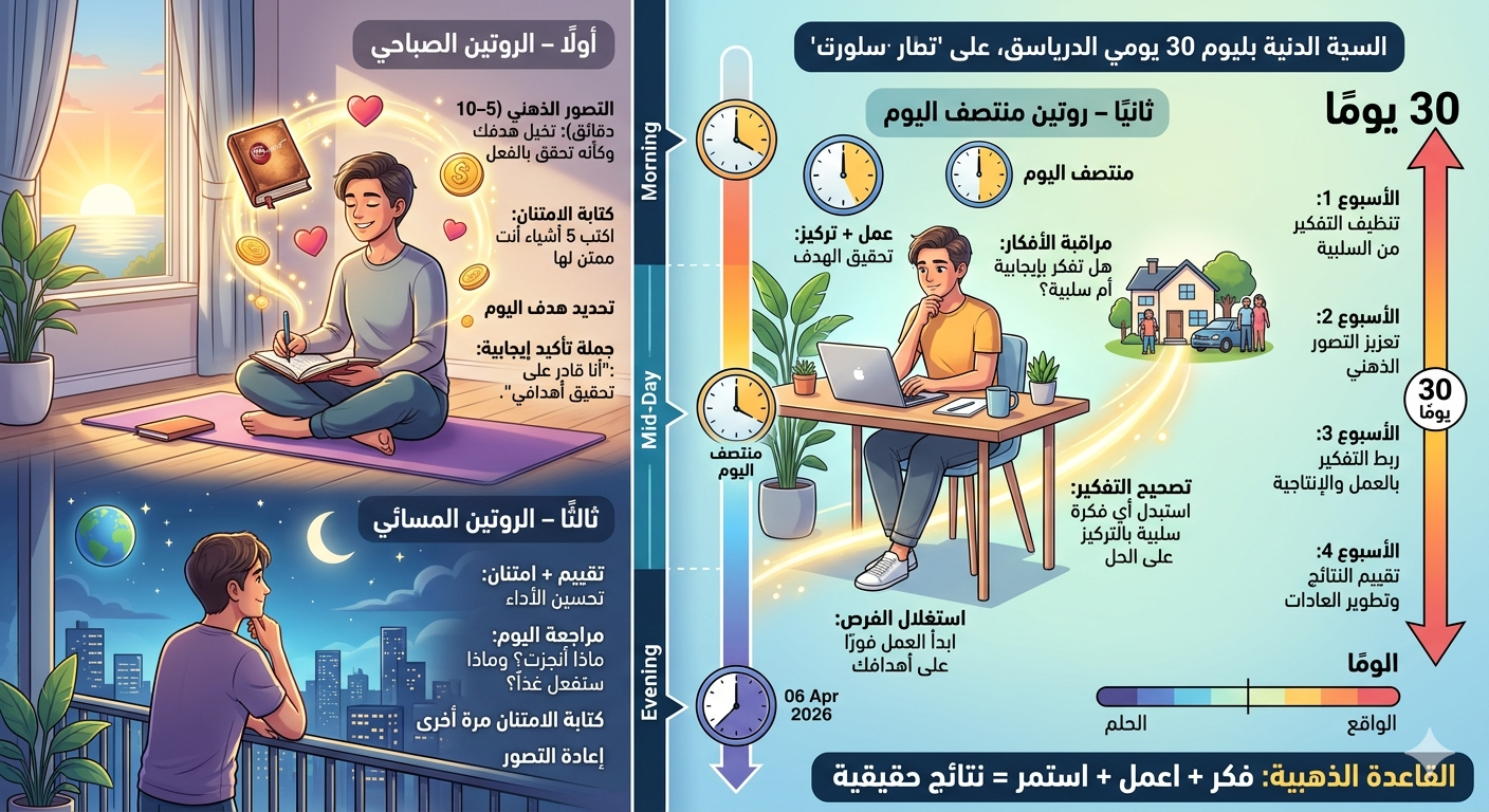 Best Daily Routine Inspired by The Secret for Beginners: A Practical 30-Day Plan for Real Results