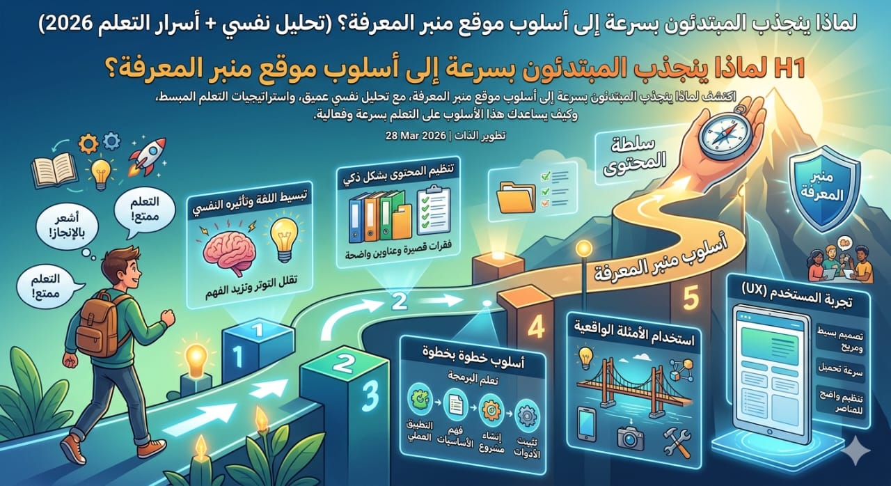 Why Do Beginners Quickly Get Attracted to the Style of Minbar Al Maarefa?