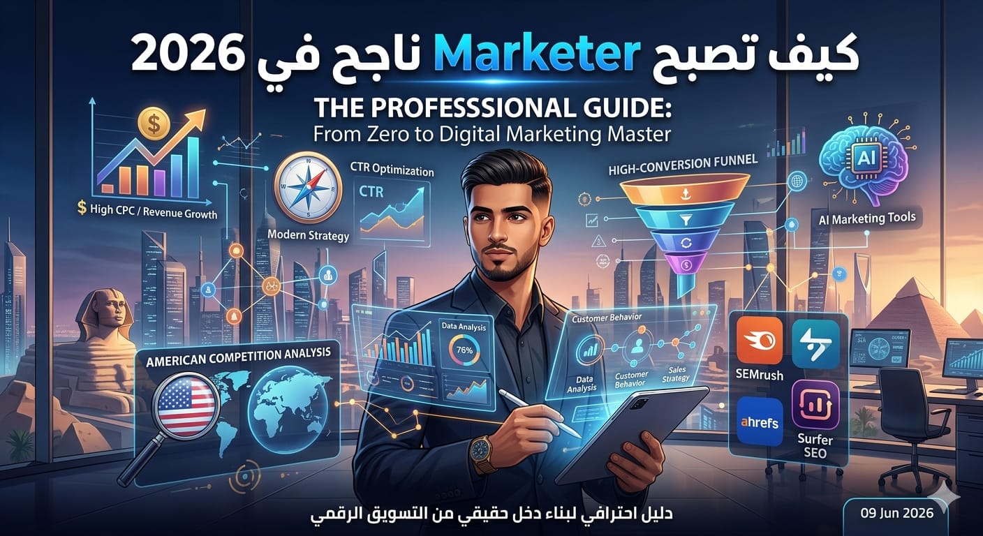How to Become a Successful Marketer in 2026: A Professional Guide to Building Real Income from Digital Marketing (From Zero to Mastery)