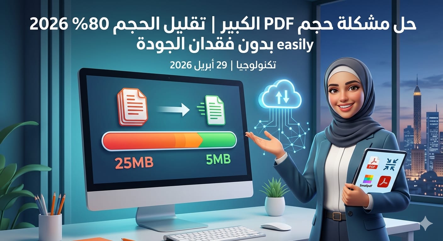 Fix Large PDF File Size in 2026 | Reduce PDF Size by 80% Without Losing Quality
