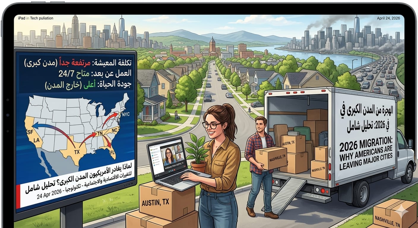 Why Are Americans Leaving Big Cities in 2026? A Complete Analysis of Economic and Social Shifts